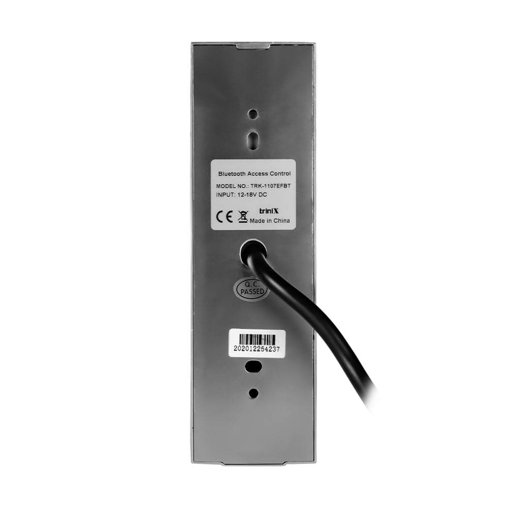 Клавіатура EM-Marine Trinix TRK-1107EFBT з Bluetooth, з контролером, зчитувачем відбитків пальців та карт з підтримкою Tuya Smart