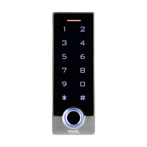 Клавіатура Mifare Trinix TRK-1201MFW(WF) з WiFi, з контролером, зчитувачем відбитків пальців та карт з підтримкою Tuya Smart