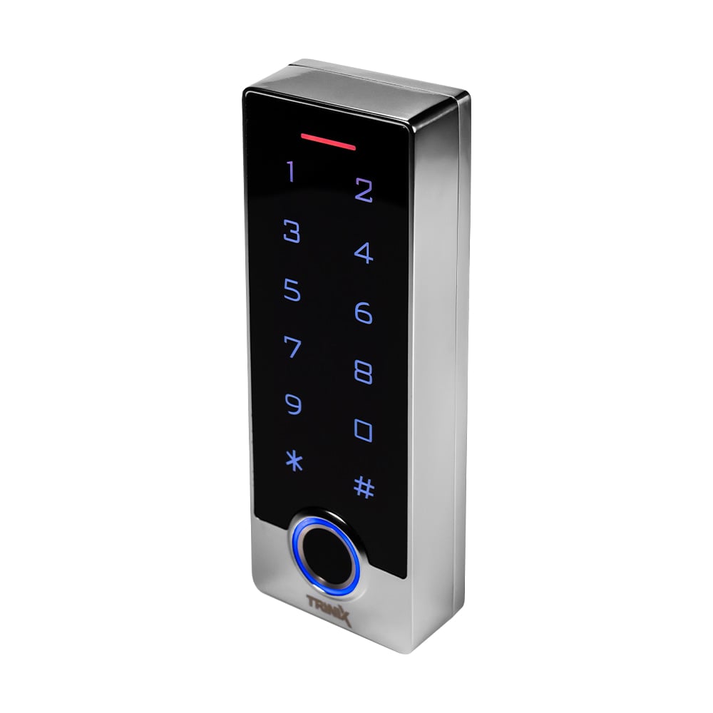 Клавіатура Mifare Trinix TRK-1201MFW(WF) з WiFi, з контролером, зчитувачем відбитків пальців та карт з підтримкою Tuya Smart