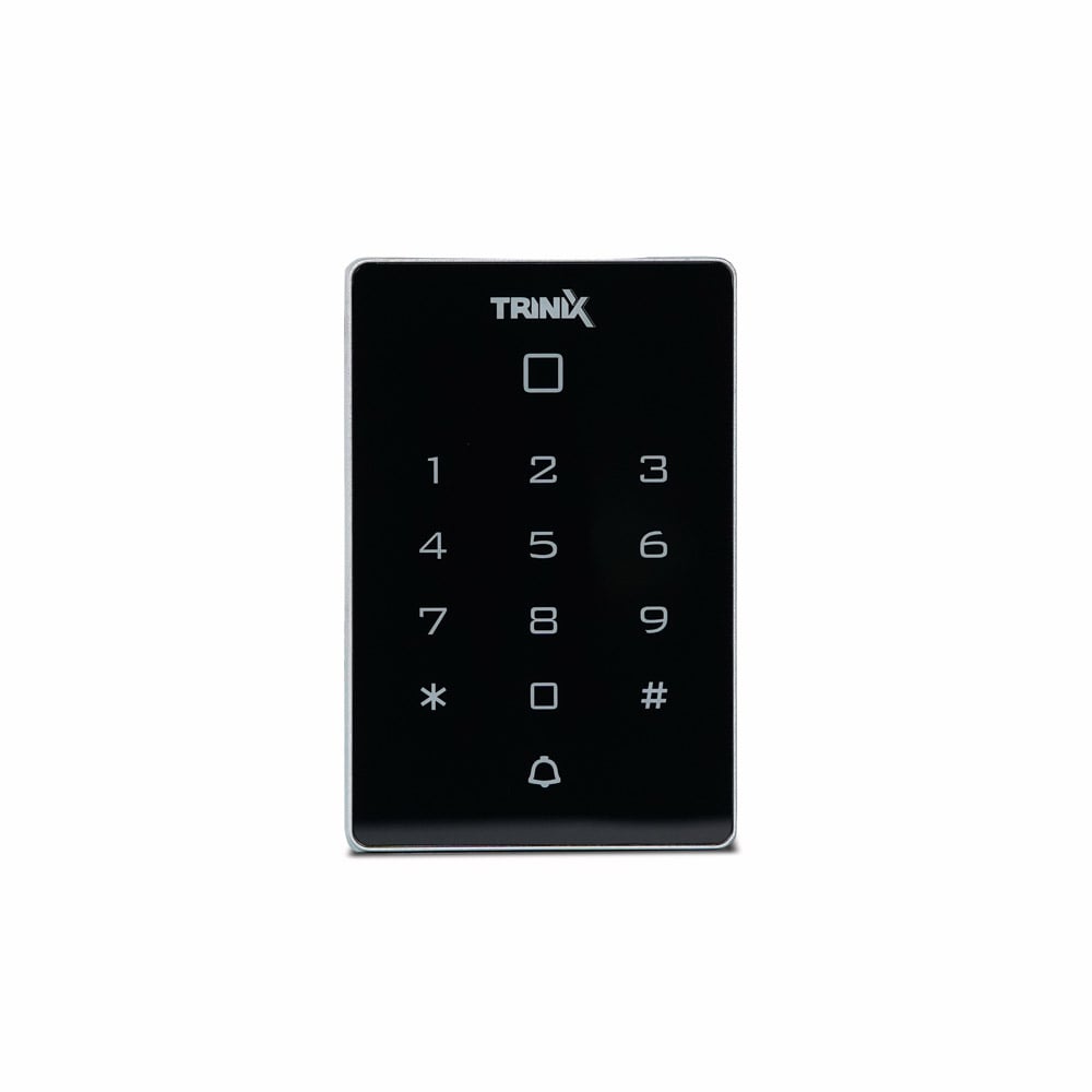 Клавіатура EM-Marine Trinix TRK-1202EW(WF)  з WiFi, з контролером і зчитувачем з підтримкою Tuya Smart, водонепроникна