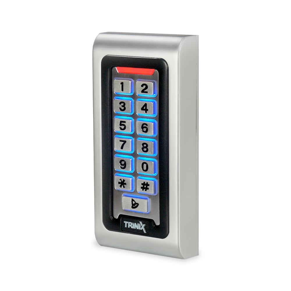 Клавиатура Mifare Trinix TRK-800WM с контроллером и считывателем антивандальная водонепроницаемая