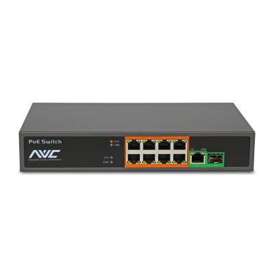 10-портовий PoE-комутатор NVC-908GS