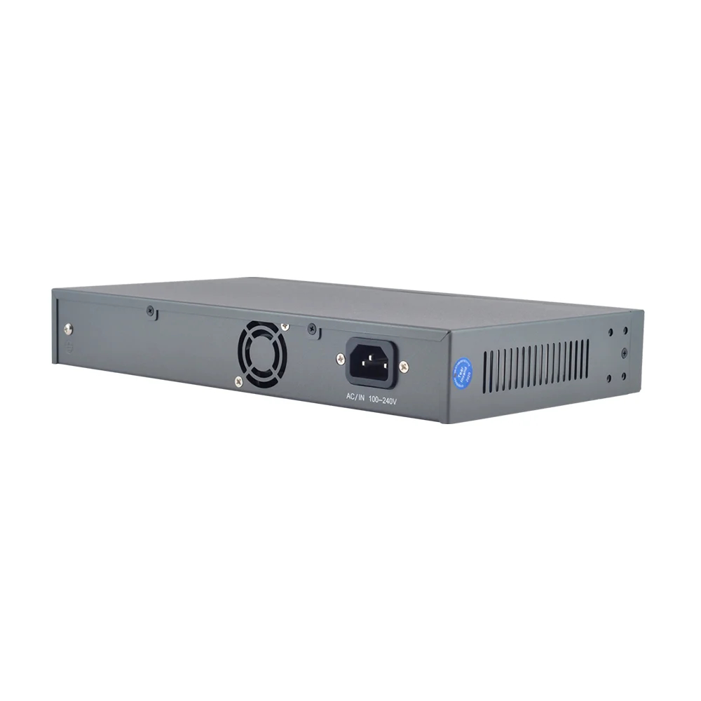 18-портовий PoE-комутатор NVC-1816GSR