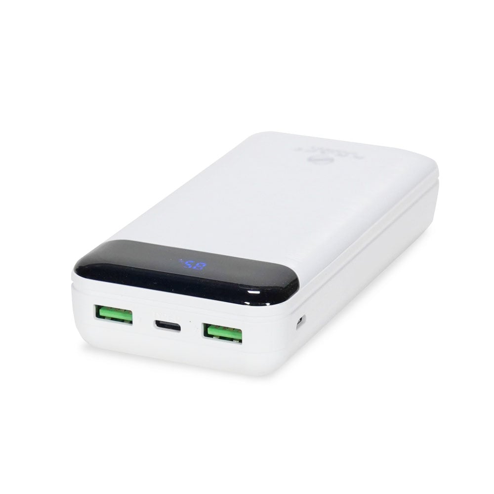 Повербанк Kraft KPB-2020FC 22.5 W 20000 mAh білий з швидкою зарядкою
