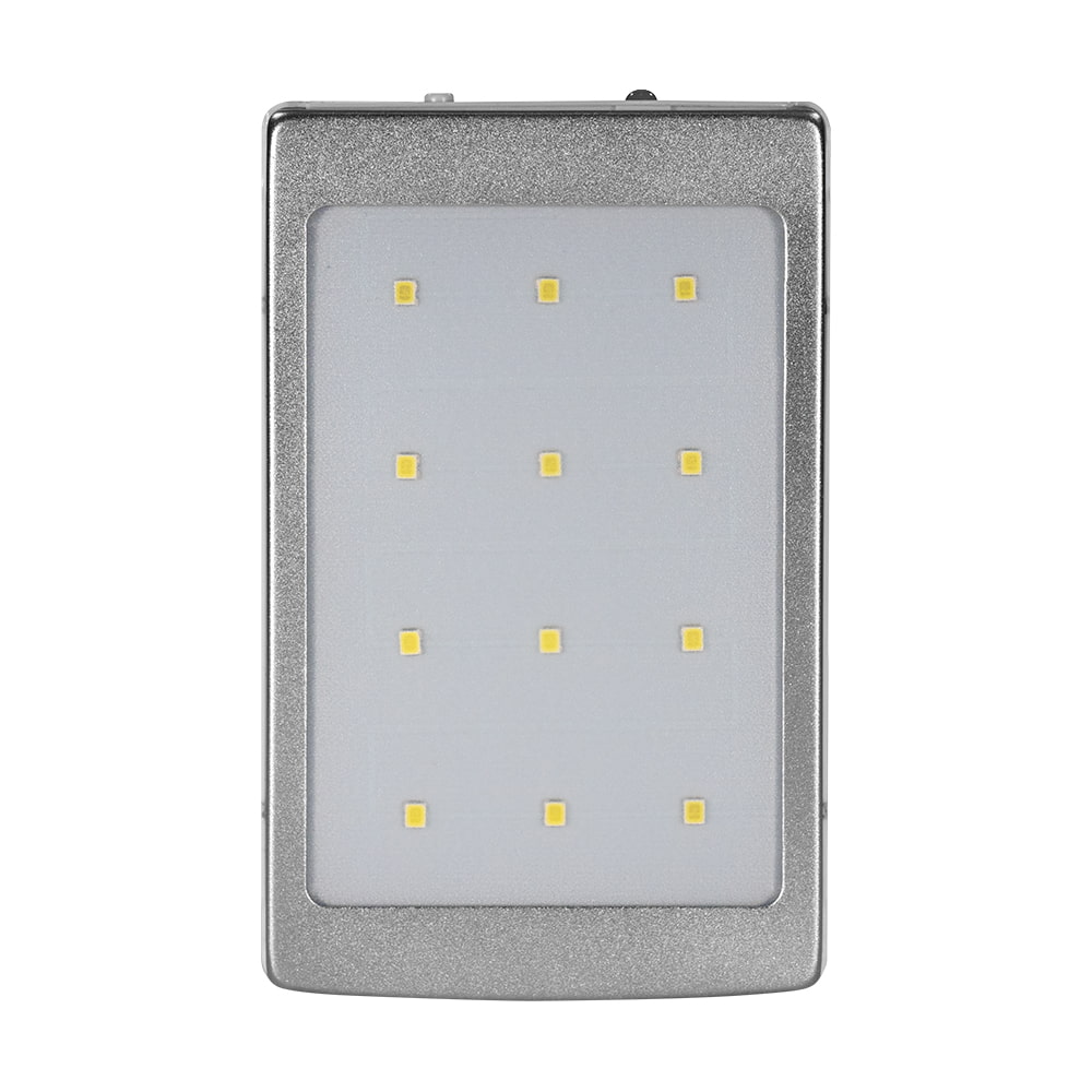 Повербанк Kraft KPB-1012SL 10000 mAh сірий з сонячною панеллю та ліхтарем