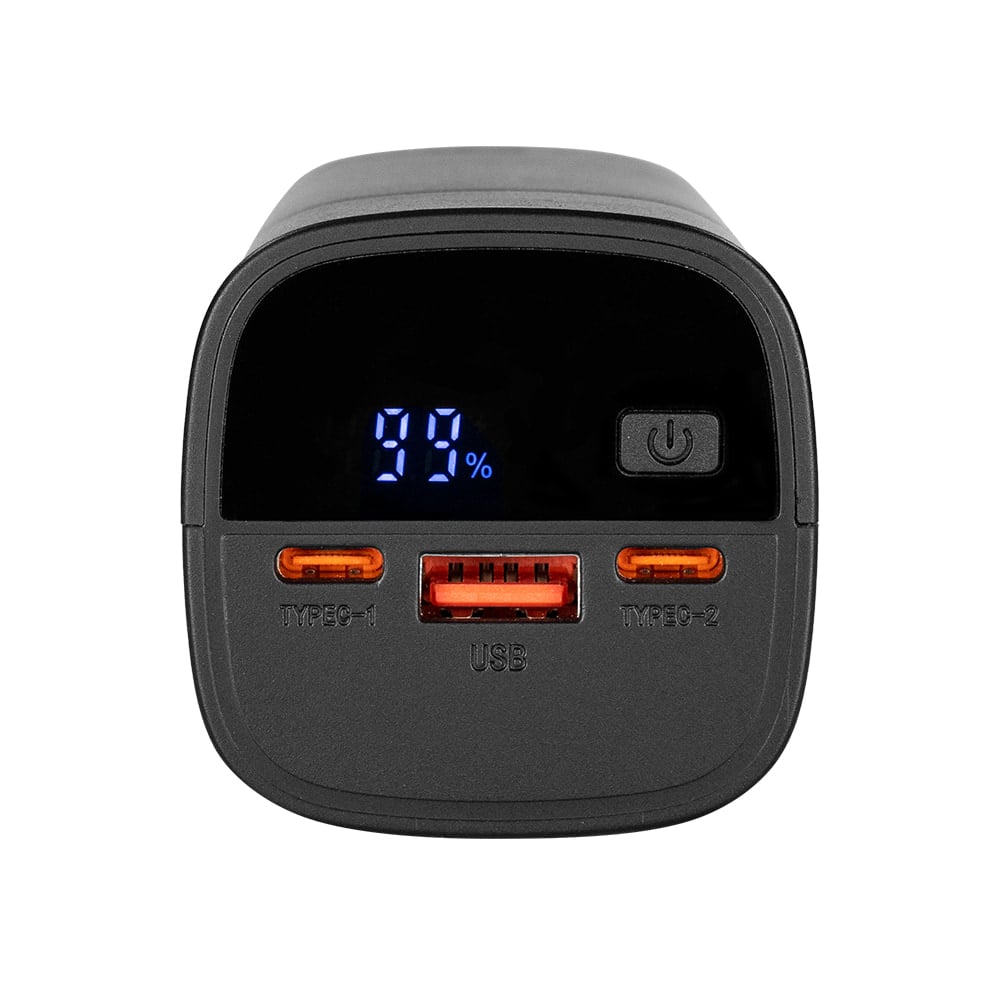 Повербанк Trinix TPB-6020PD 20000 mAh 65W чорний з дисплеєм