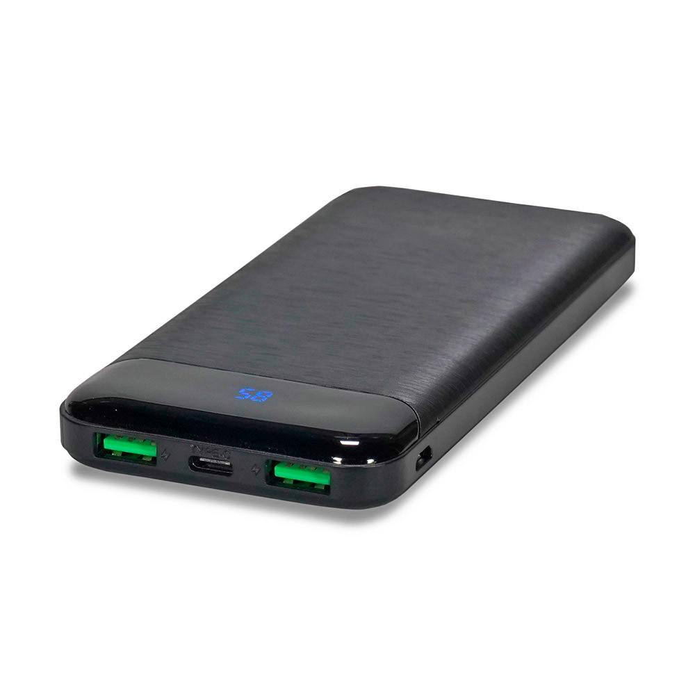 Повербанк Kraft KPB-2010FC 22.5 W 10000 mAh чорний з швидкою зарядкою