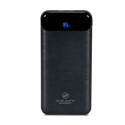 Повербанк Kraft KPB-2020FC 22.5 W 20000 mAh черный с быстрой зарядкой