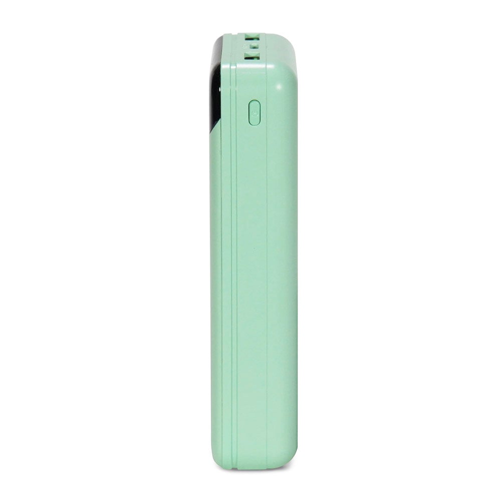Повербанк Kraft KPB-2020FC 22.5 W 20000 mAh зеленый с быстрой зарядкой
