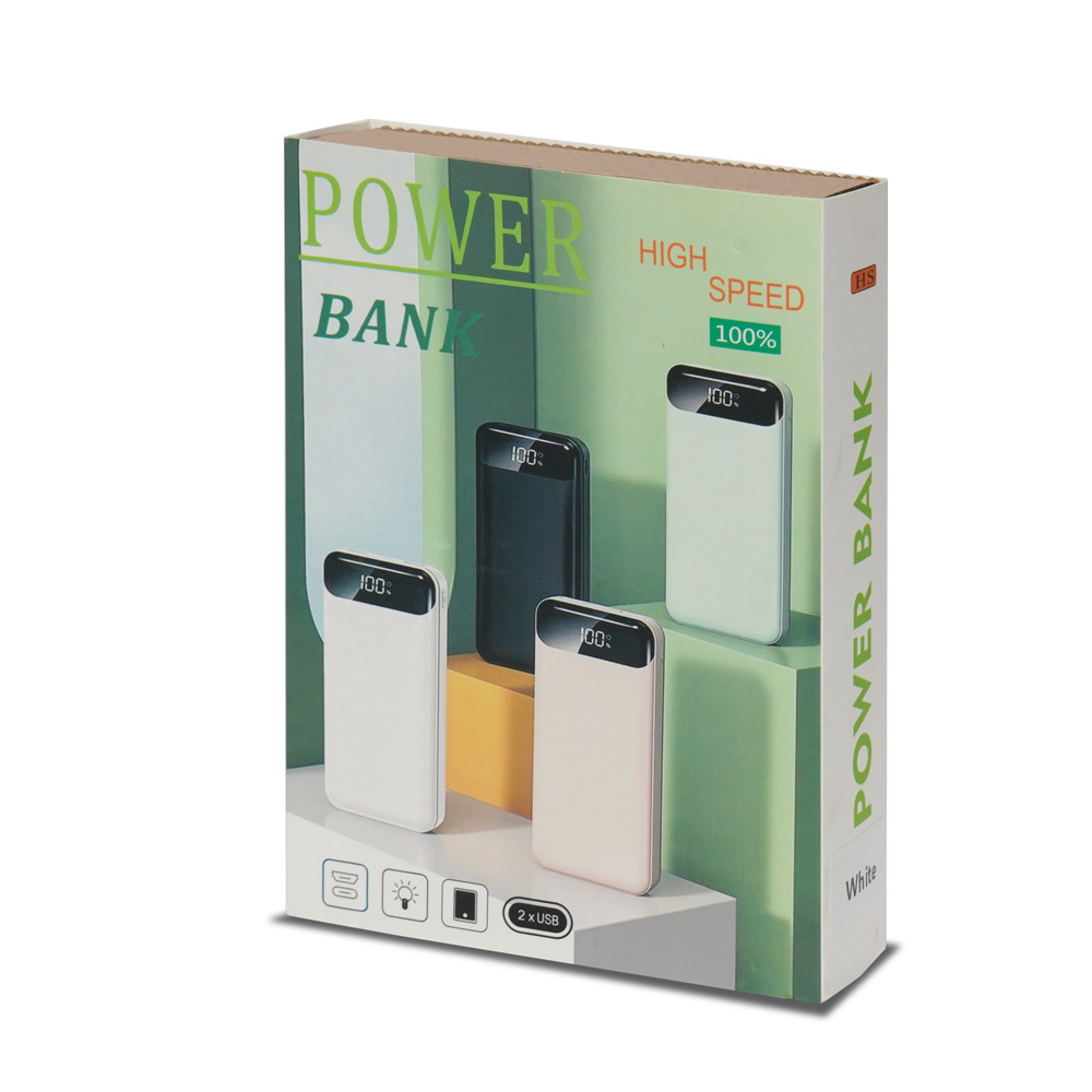 Повербанк Kraft KPB-2020FC 22.5 W 20000 mAh зеленый с быстрой зарядкой