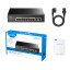 PoE-коммутатор 10-портовый неуправляемый Cudy GS1010PE 120W