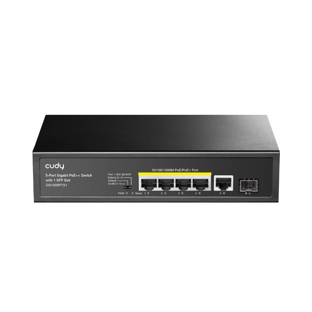 PoE-коммутатор 6-портовый неуправляемый Cudy GS1005PTS1 120W