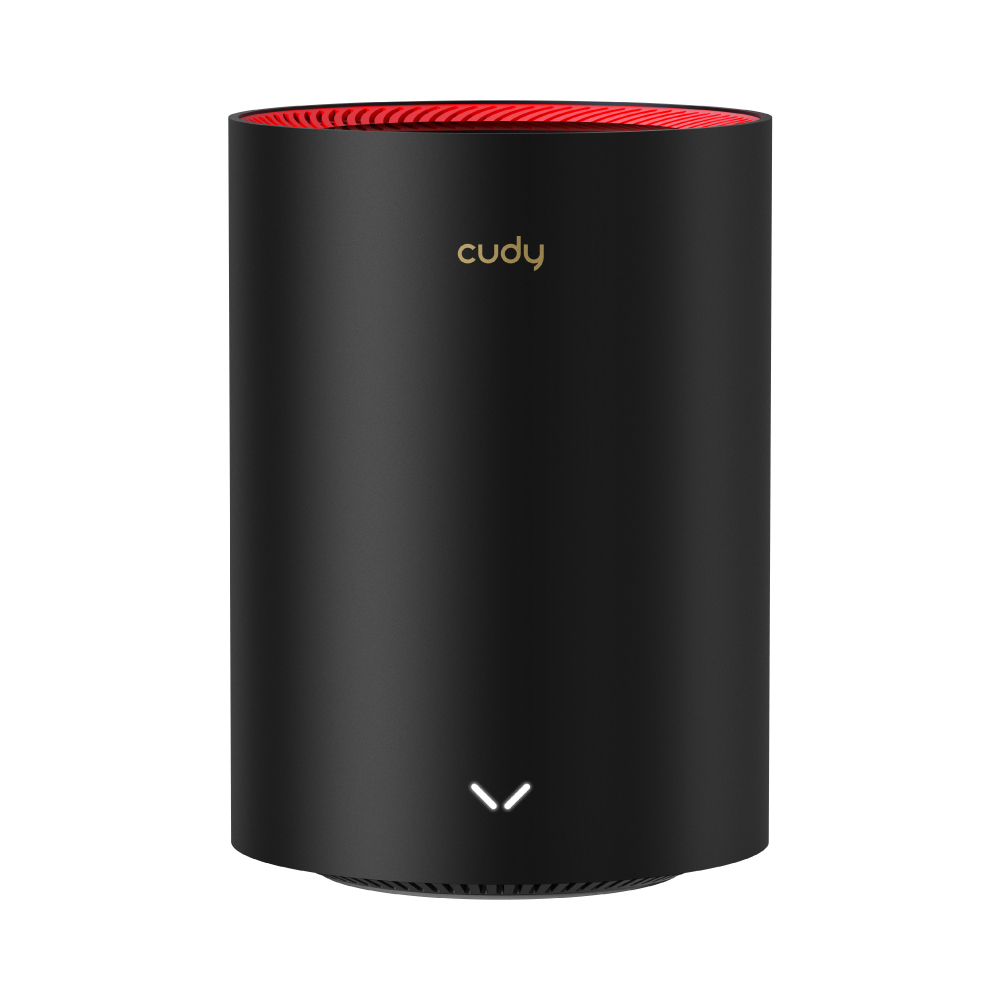 Маршрутизатор WiFi Mesh-система WiFi 6 2.5G Cudy M3000 Black (1-Pack) двухдиапазонный