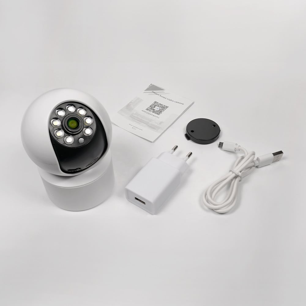 5 МП IP-відеокамера поворотна з Wi-Fi Light Vision VLC-5156ID 3.6 мм, ІЧ+LED-підсвічування, з мікрофоном
