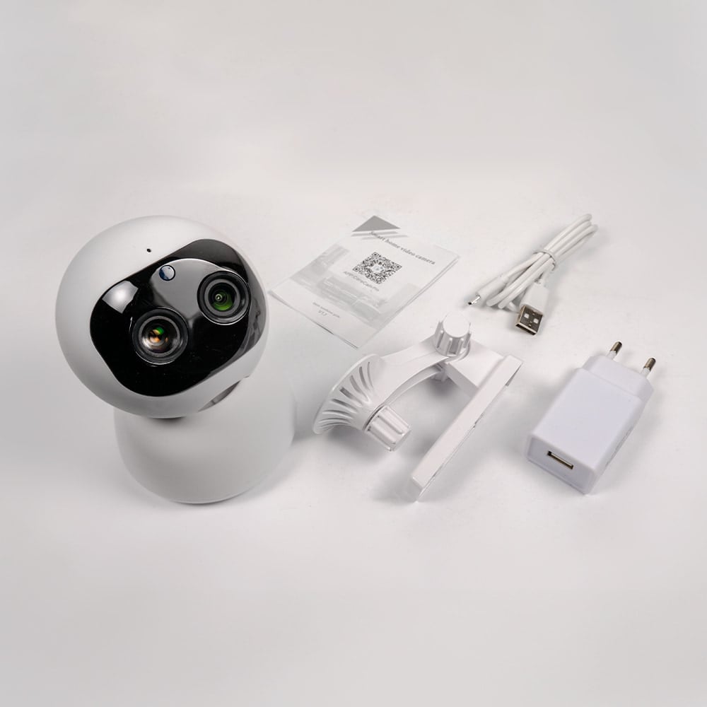 2 МП IP-видеокамера поворотная с Wi-Fi Light Vision VLC-5292ID10Z 3.6-12 мм с микрофоном