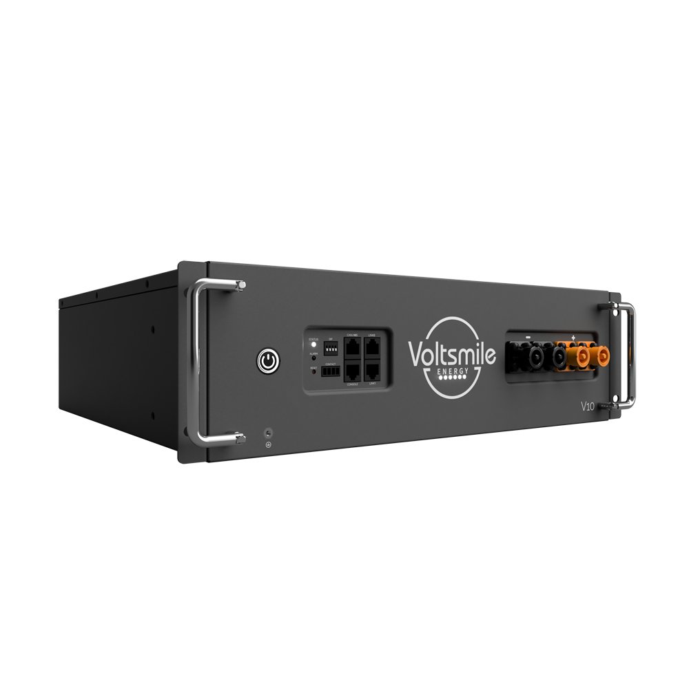 Аккумуляторная батарея LiFePO4 51.2В 5120Втг Voltsmile V10 Classic монтаж в стойку 19"