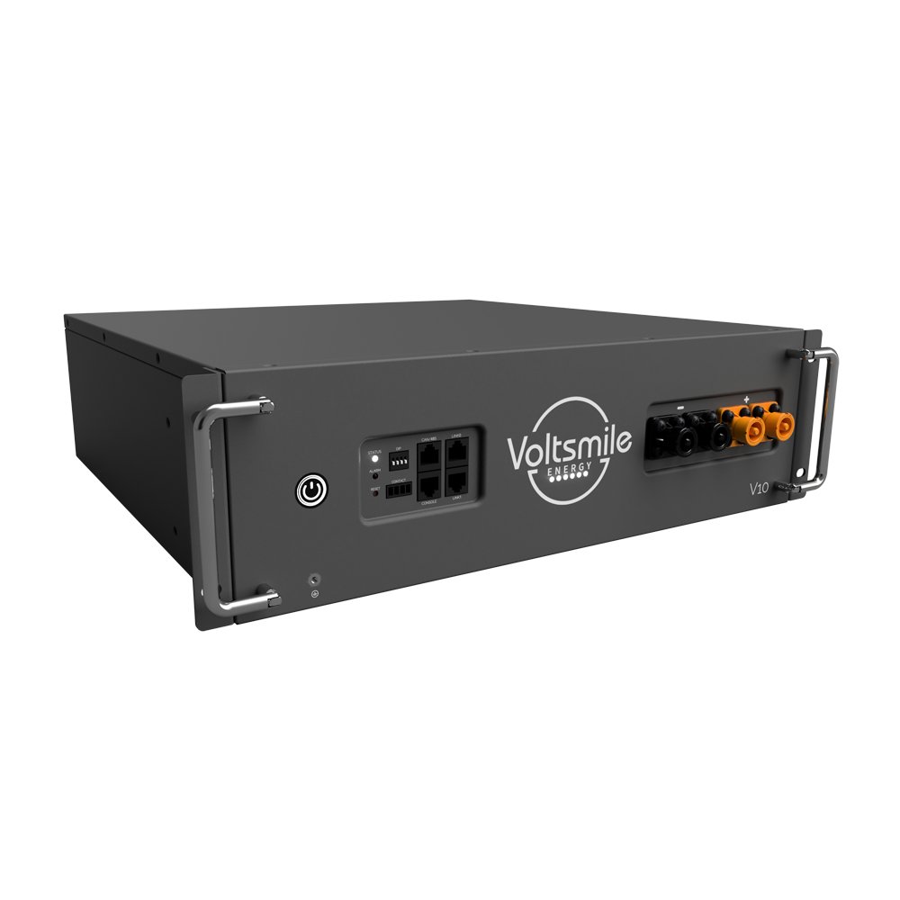 Аккумуляторная батарея LiFePO4 51.2В 5120Втг Voltsmile V10 Classic монтаж в стойку 19"
