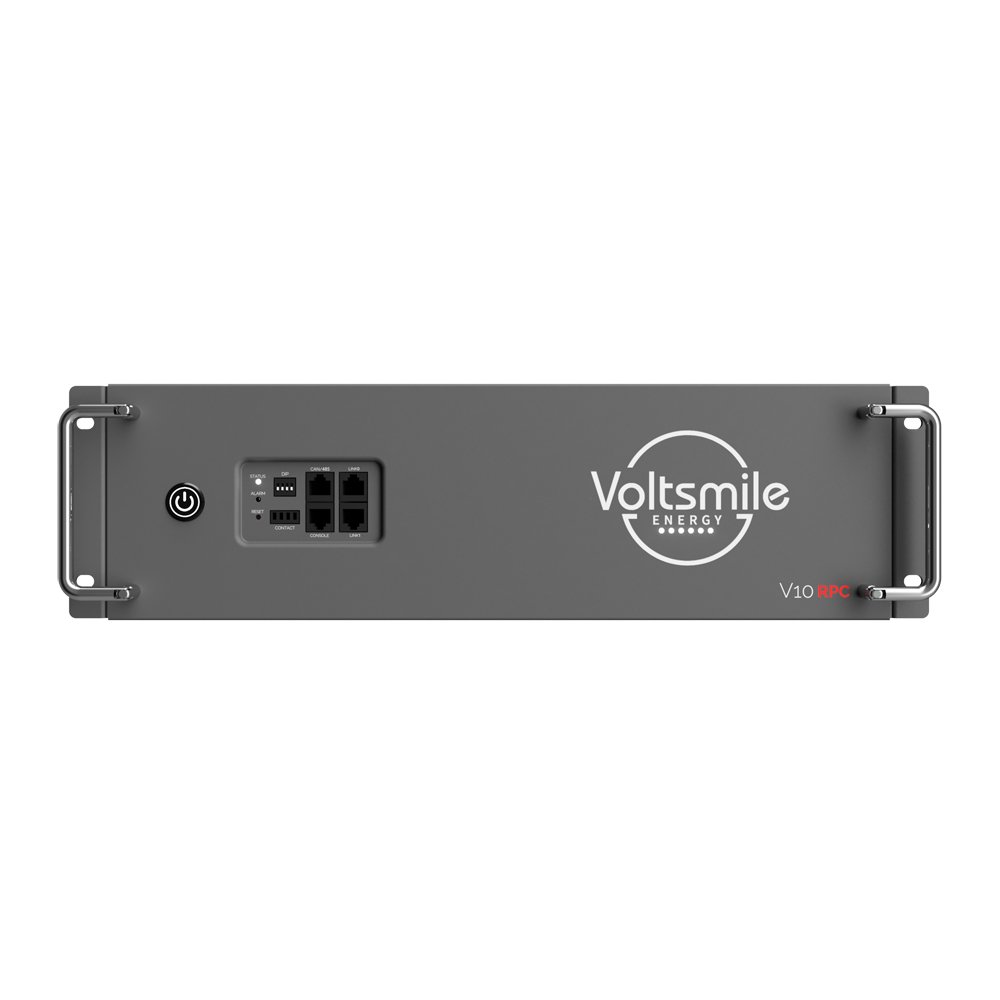 Акумуляторна батарея LiFePO4 51.2В 5120Втг Voltsmile RPC-V10 монтаж в стійку 19"