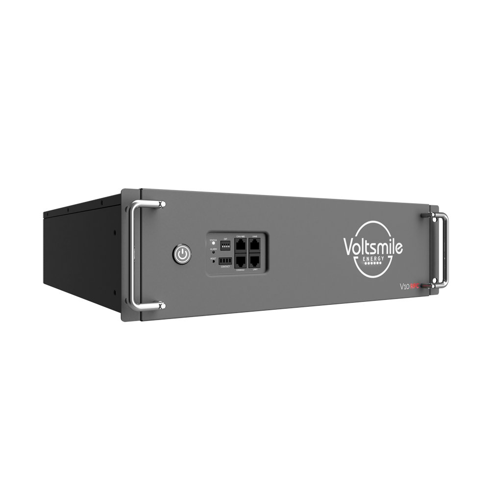 Акумуляторна батарея LiFePO4 51.2В 5120Втг Voltsmile RPC-V10 монтаж в стійку 19"