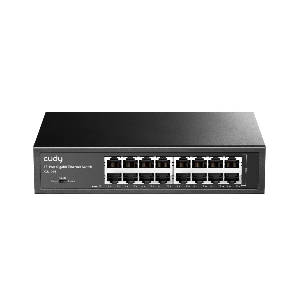 Коммутатор 16-портовый неуправляемый Cudy GS1016 гигабитный