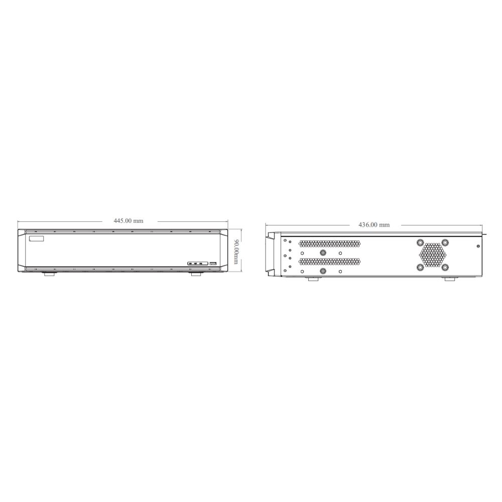 64-канальный NVR-видеорегистратор TVT TD-3364H8-A3H-B