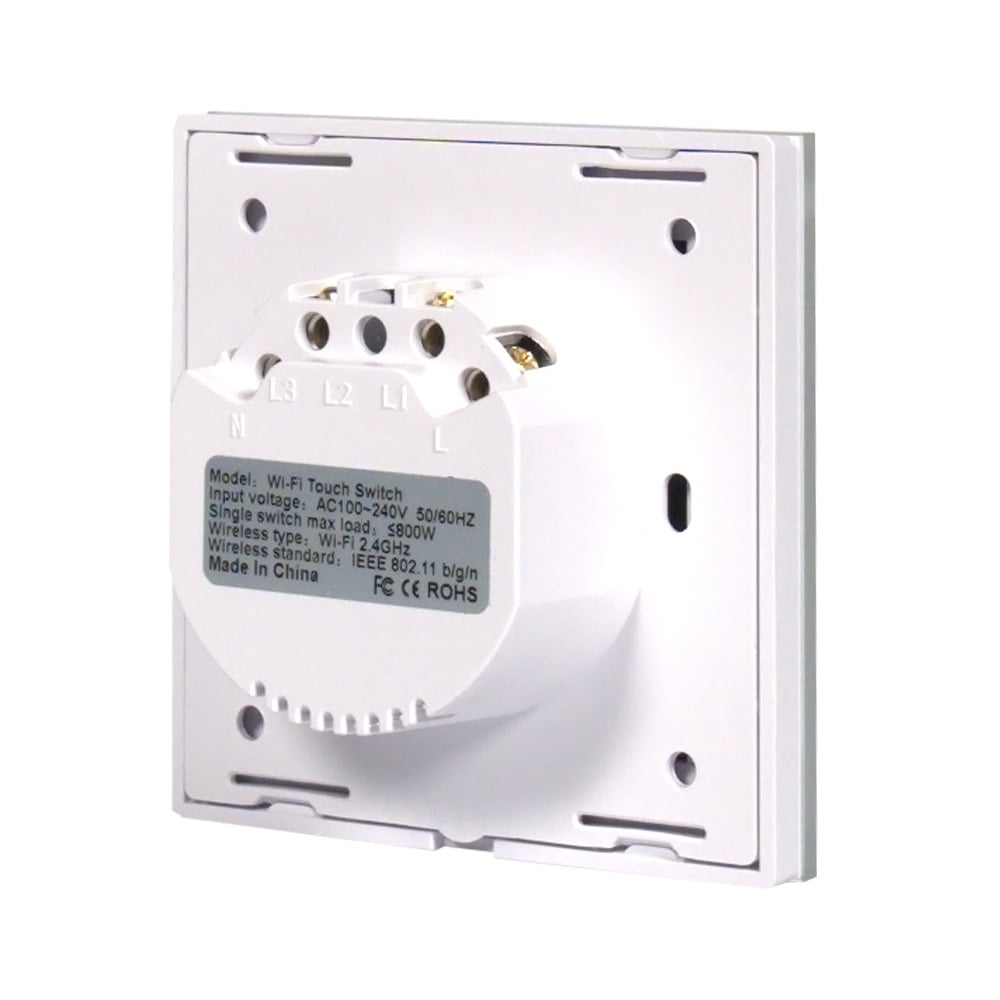 Розумний вимикач світла подвійний з WiFi Trinix TRX-LS02(WiFi)