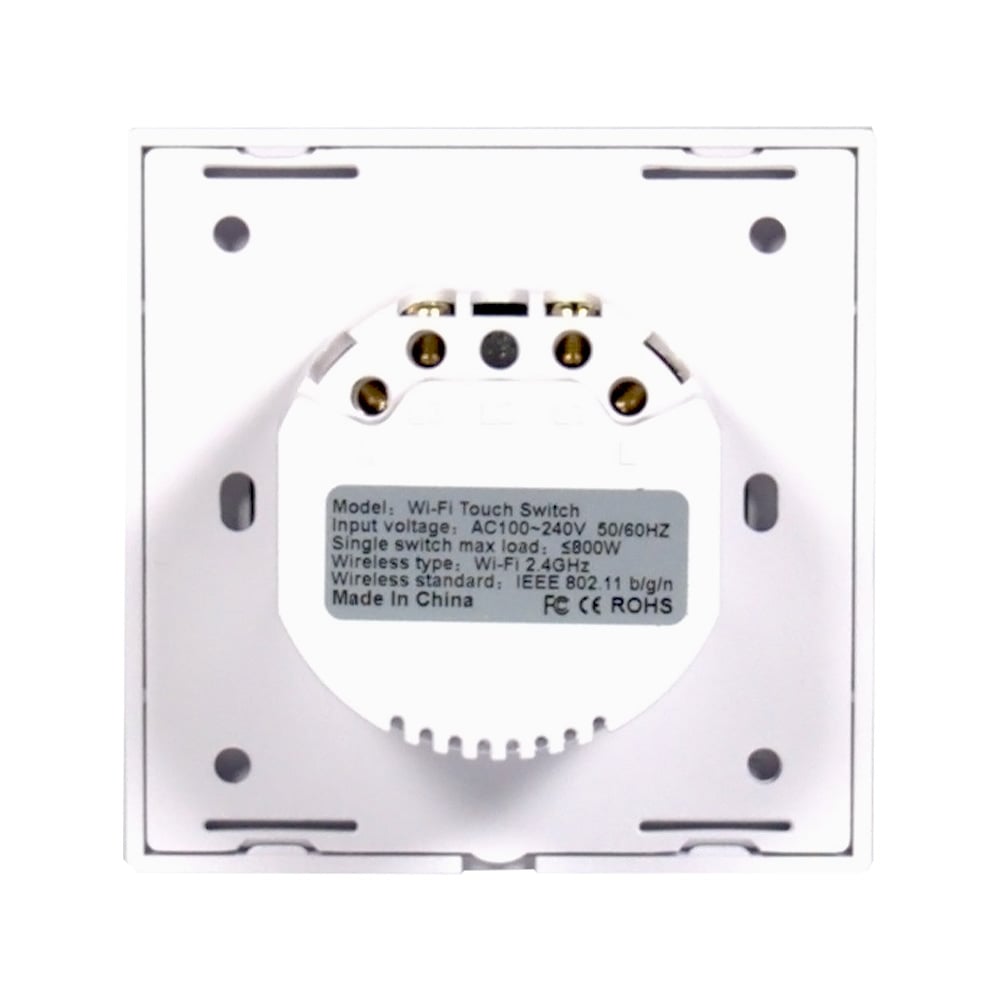 Розумний вимикач світла подвійний з WiFi Trinix TRX-LS02(WiFi)