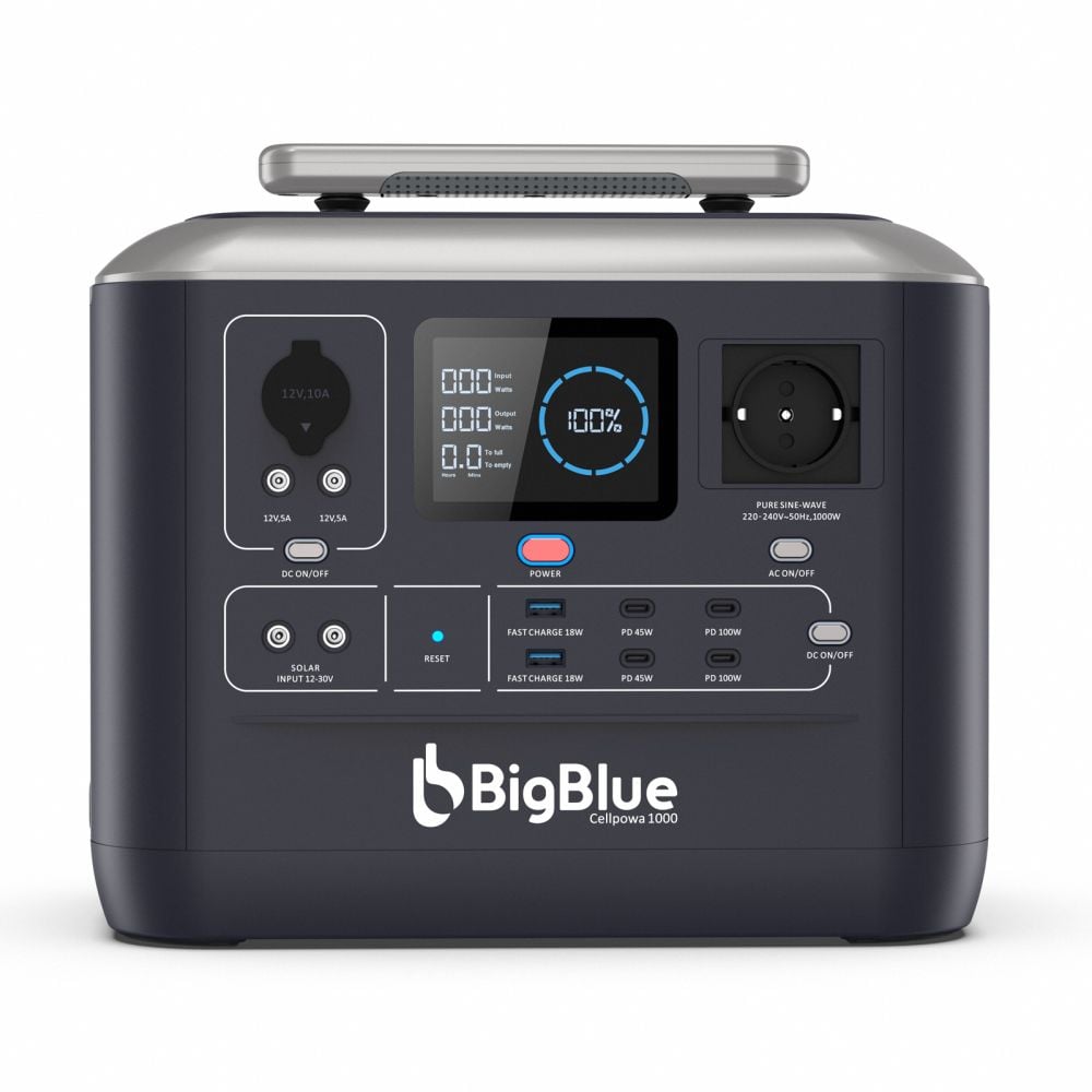 Портативне джерело живлення BigBlue CP1000 1000W 1075.2Wh