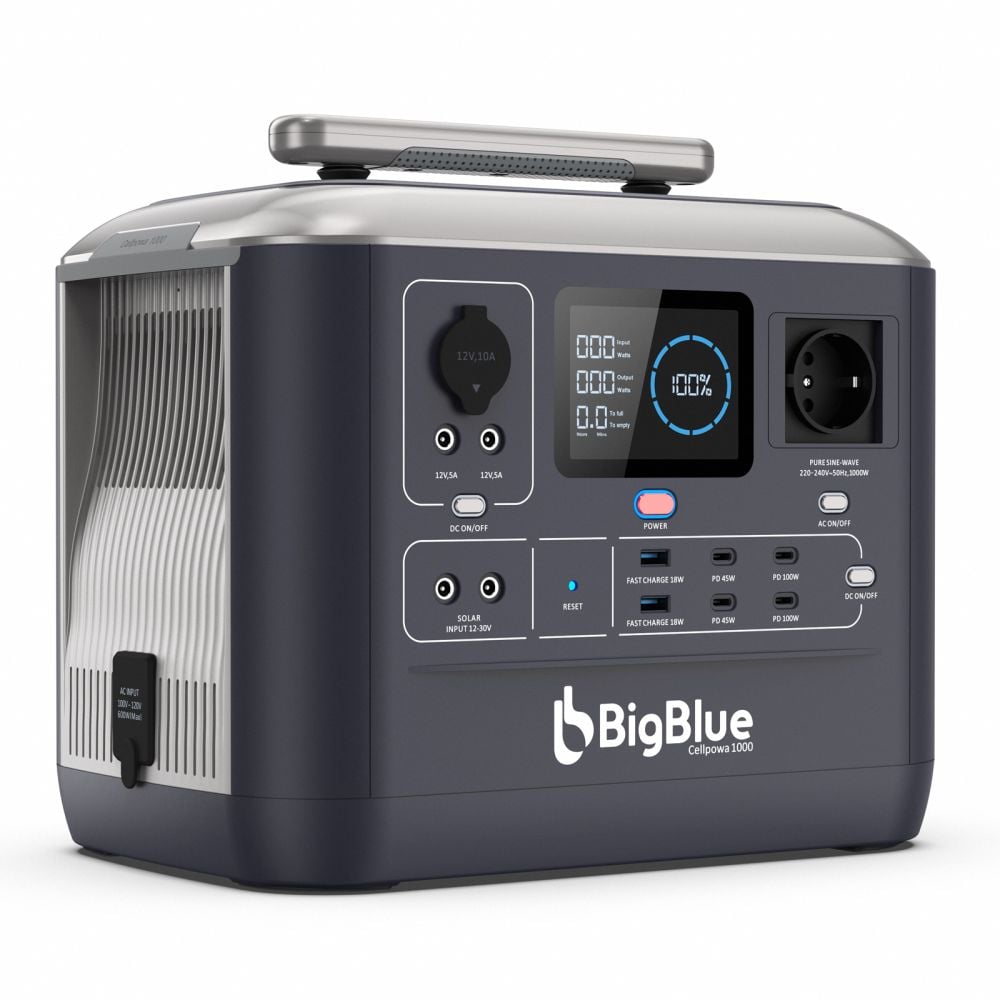 Портативне джерело живлення BigBlue CP1000 1000W 1075.2Wh