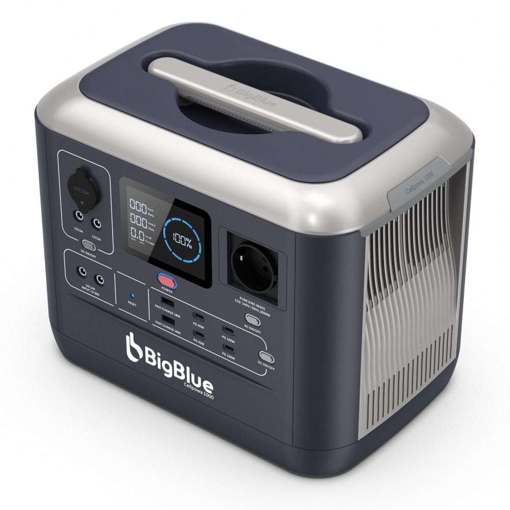 Портативне джерело живлення BigBlue CP1000 1000W 1075.2Wh