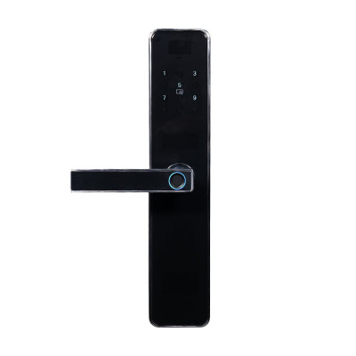 Замок біометричний Trinix TRL-5403BTF Silver автономний з Bluetooth, зчитувачем відбитків пальців і карт Mifare