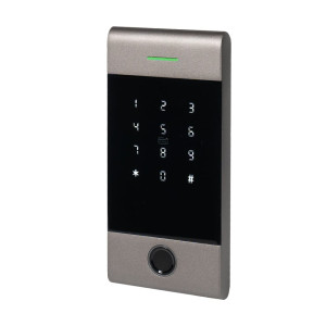 Клавіатура Mifare Trinix TRK-1206BTFW Black з Bluetooth, з контролером, зчитувачем відбитків пальців та карт