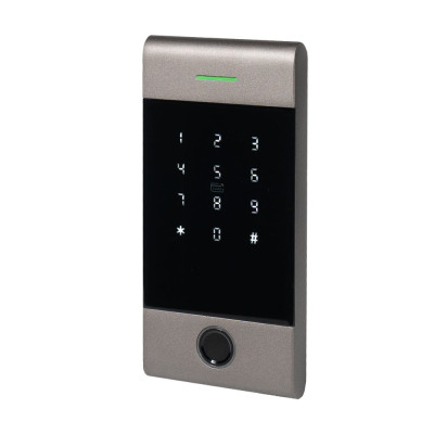Клавиатура Mifare Trinix TRK-1206BTFW Black с Bluetooth, с контроллером, считывателем отпечатков пальцев и карт