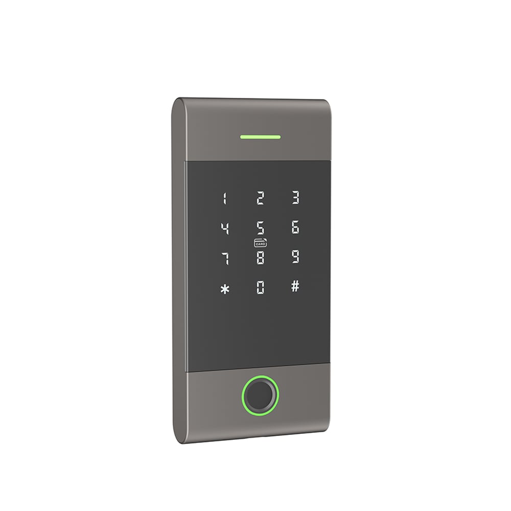 Клавиатура Mifare Trinix TRK-1206BTFW Black с Bluetooth, с контроллером, считывателем отпечатков пальцев и карт