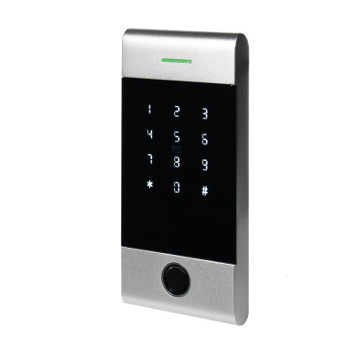 Клавіатура Mifare Trinix TRK-1206BTFW Silver з Bluetooth, з контролером, зчитувачем відбитків пальців та карт