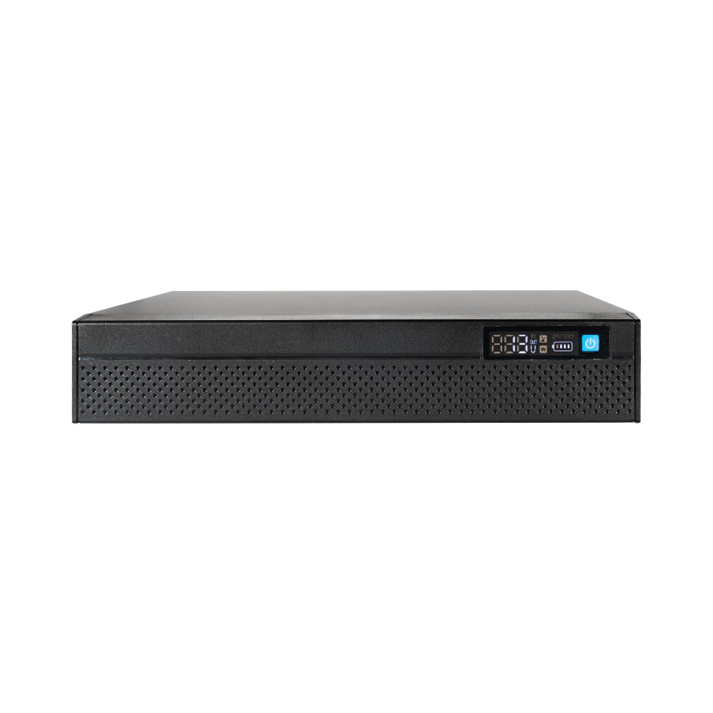 Джерело безперебійного живлення DC UPS Kraft KRF-MUPS-100plus 9V/12V/15V/24V/PoE, LiFePo4 4*6Ah, для роутера і медіаконвертера