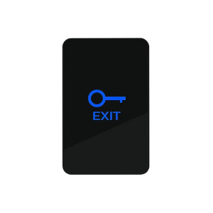 Кнопка виходу сенсорна накладна Trinix ART-901 Black