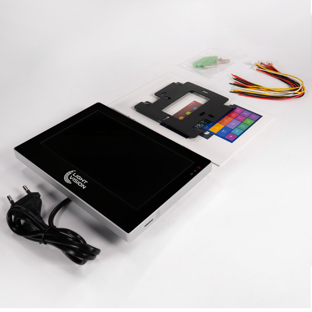 Відеодомофон 7" WiFi Tuya Light Vision SINGAPORE (AI) FHD Black