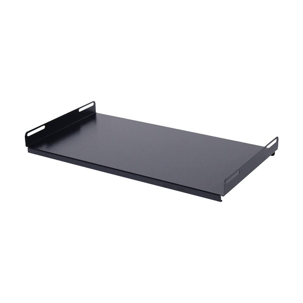 Серверная полка NVC-450D/SH Black для коммутационного шкафа глубиной 450 мм