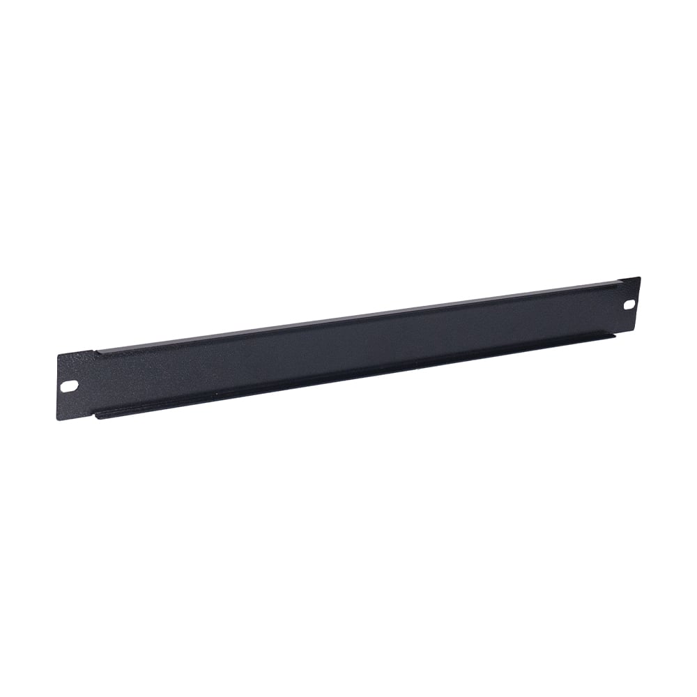Панель/заглушка NVC-BP/1U Black для коммутационного шкафа 19"