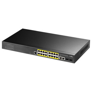 PoE-коммутатор 16-портовый управляемый L2 Cudy GS2018PS2-200W гигабитный с 16 портами PoE