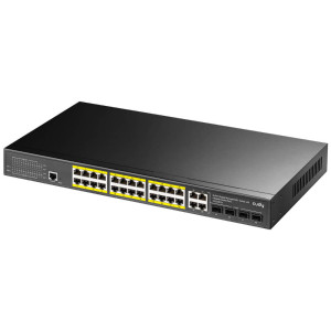PoE-коммутатор 24-портовый управляемый L2 Cudy GS2028PS4-300W гигабитный с 24 портами PoE