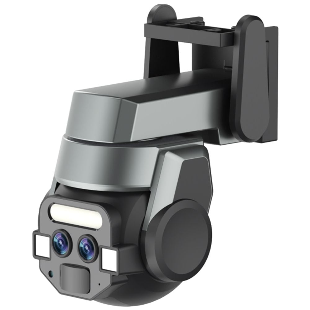 6 МП IP PTZ-відеокамера з Wi-Fi (2*3 МП) Light Vision VLC-9648WI10ZL 4+8 мм, ІЧ+LED-підсвічування, з мікрофоном