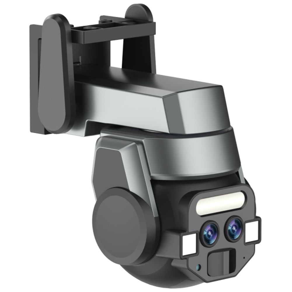 6 МП IP PTZ-відеокамера з Wi-Fi (2*3 МП) Light Vision VLC-9648WI10ZL 4+8 мм, ІЧ+LED-підсвічування, з мікрофоном