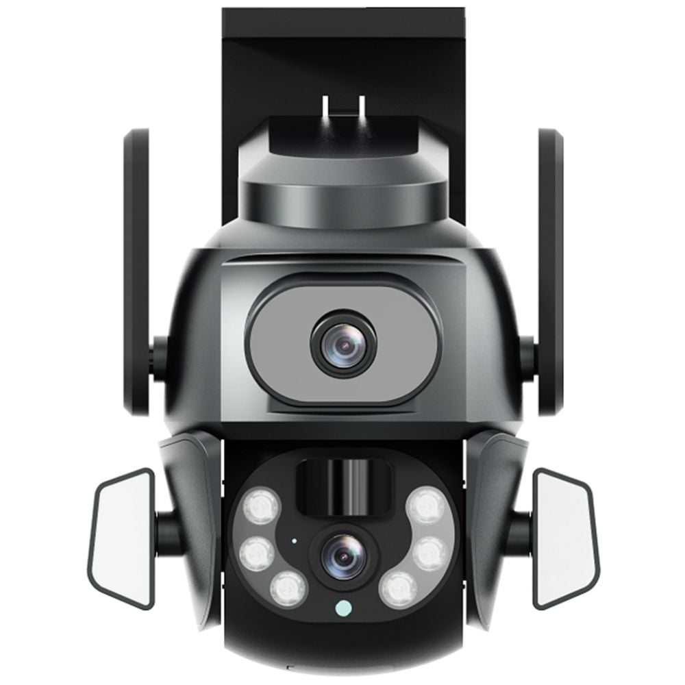 4 МП IP PTZ-відеокамера з Wi-Fi (2*2 МП) Light Vision VLC-9692WI10ZL 4+8 мм, ІЧ+LED-підсвічування, з мікрофоном