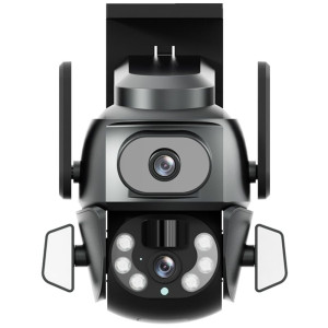 4 МП IP PTZ-видеокамера с Wi-Fi (2*2 МП) Light Vision VLC-9692WI10ZL 4+8 мм, ИК+LED-подсветка, с микрофоном