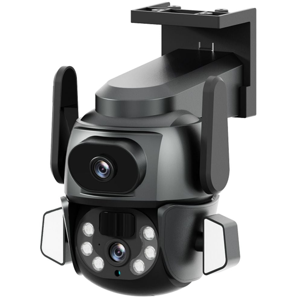 4 МП IP PTZ-відеокамера з Wi-Fi (2*2 МП) Light Vision VLC-9692WI10ZL 4+8 мм, ІЧ+LED-підсвічування, з мікрофоном