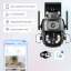 4 МП IP PTZ-відеокамера з Wi-Fi (2*2 МП) Light Vision VLC-9692WI10ZL 4+8 мм, ІЧ+LED-підсвічування, з мікрофоном