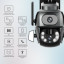 4 МП IP PTZ-відеокамера з Wi-Fi (2*2 МП) Light Vision VLC-9692WI10ZL 4+8 мм, ІЧ+LED-підсвічування, з мікрофоном
