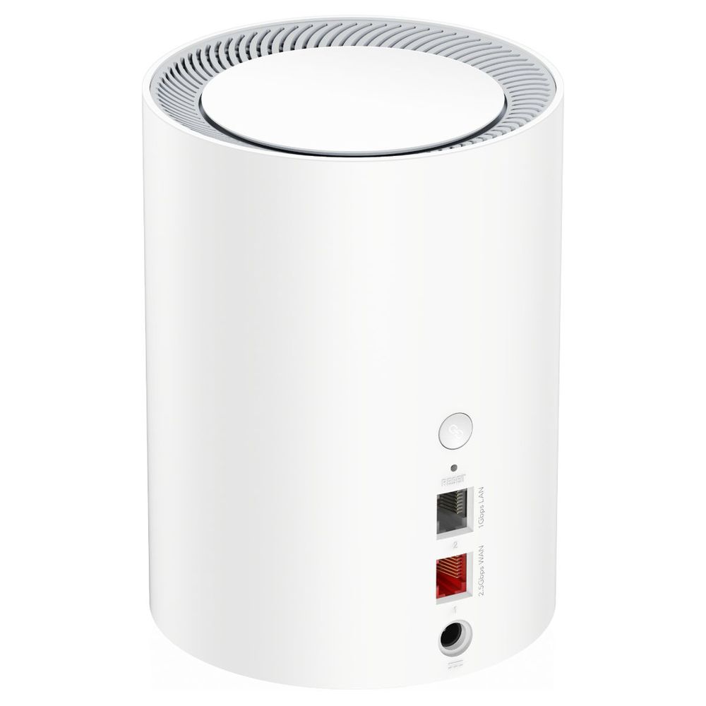 Маршрутизатор WiFi Mesh-система WiFi 6 2.5G Cudy M3000 V2.0 White (1-Pack) дводіапазонний